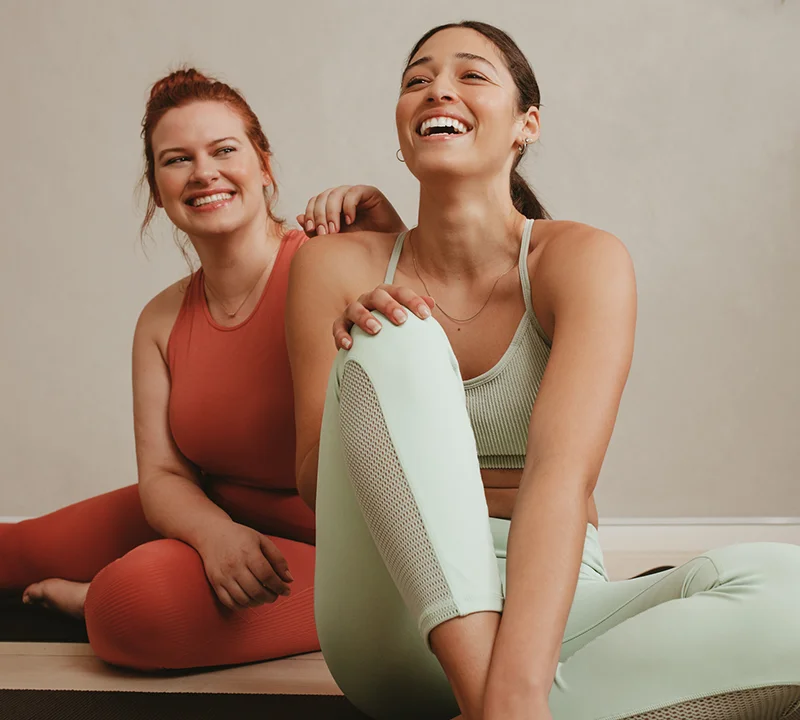 Two Fit Women After Semaglutide Treatment